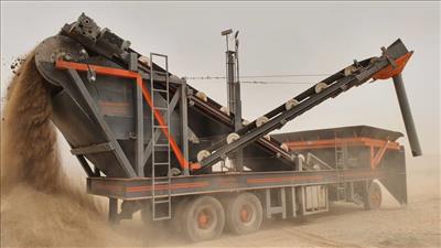 ماشین استخراج سنگ آهن پلاسری به صورت تمام خودران