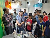 تور بازدید گروهی از نوجوانان مجموعه فرهنگی تربیتی کتاب پردازان از سرزمین علم و فناوری نوجوانان برگزار شد.
