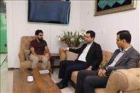 مسعود میرزائی شهرابی به دعوت هلدینگ خبرفوری در این مجموعه حاضر شد و ضمن تبریک هفته خبرنگار از مجموعه شتاب‌دهنده این رسانه بازدید کرد.