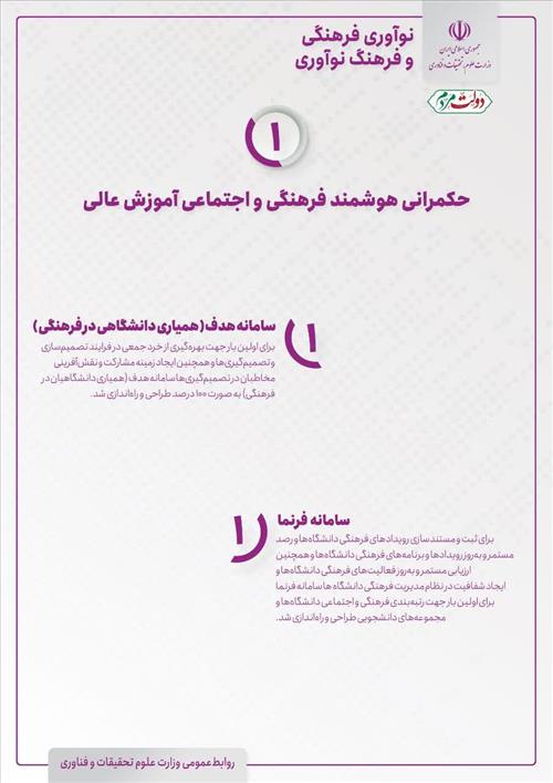 حکمرانی هوشمند فرهنگی و اجتماعی آموزشی عالی